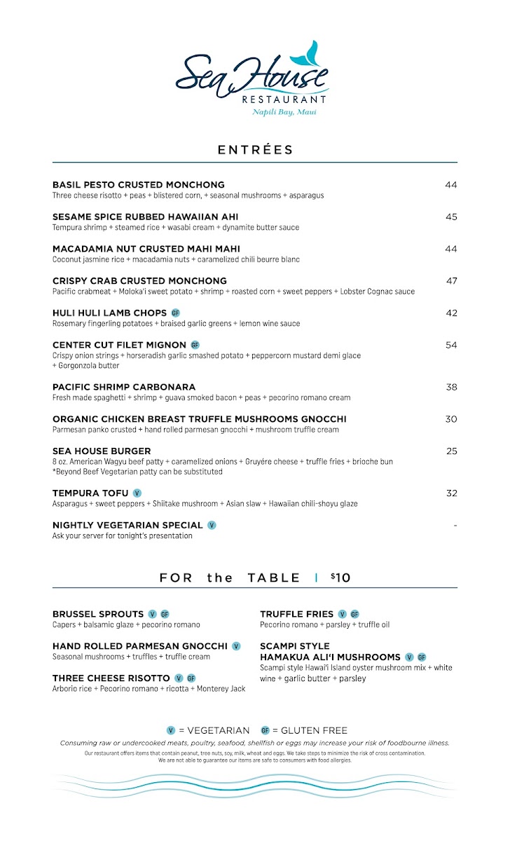 Sea House Restaurant Menu - Image 5